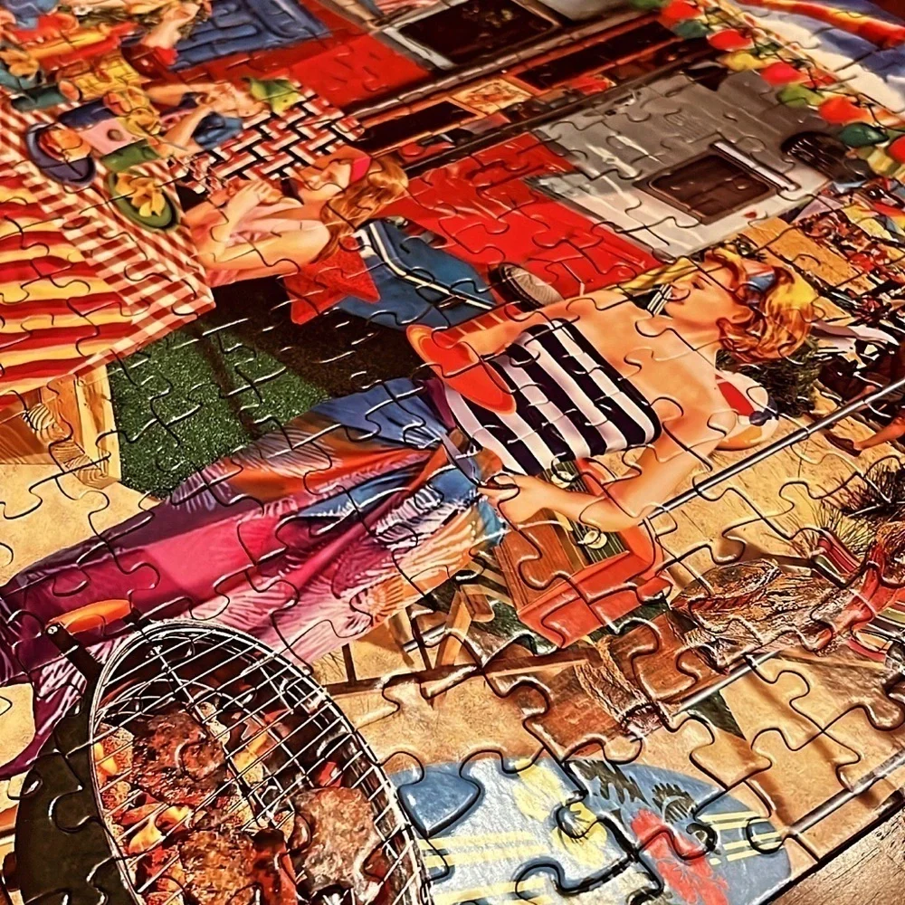 Master Pieces Campside Easy Grip Large Piece Puzzle